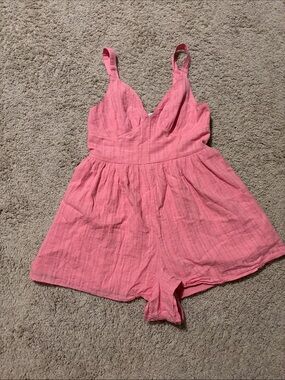 American Eagle Outfitters Pink Sleeveless Girls' Romper